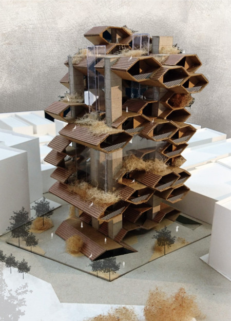 Balcony Sub-Community with Split-Layer Design and Flexible Living Spaces