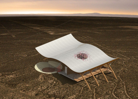 Symbolic Forms and Curvilinear Spaces in Desert Engagement