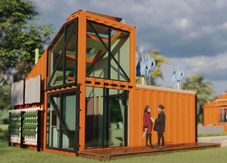 Sustainable Living Through Recycled Wood and Community Gardens