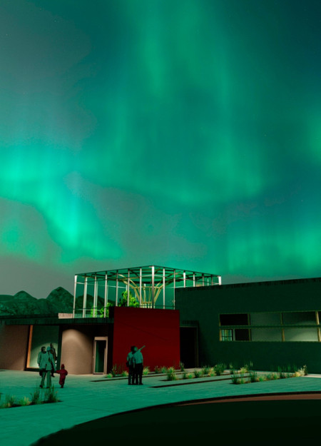 Hollow Towers and Geothermal Energy in a Sustainable Food Sanctuary