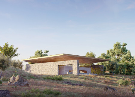 Spiral Formation with Timber and Concrete in a Community Hub