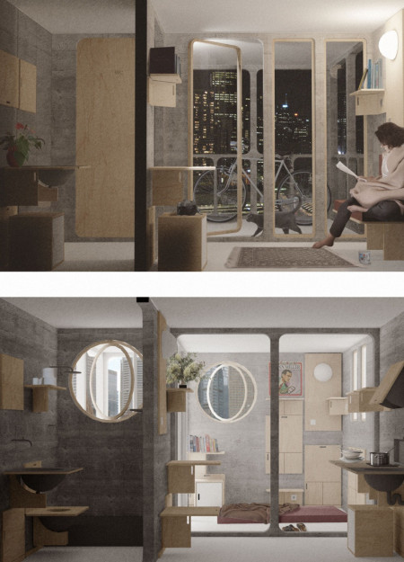 Pre-Wired Steel Structures Enhancing User Agency in Modular Living Spaces