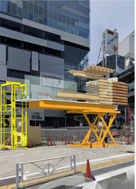 Translucent Cabins with Granite Watercourses and Cypress Elements for Urban Meditation
