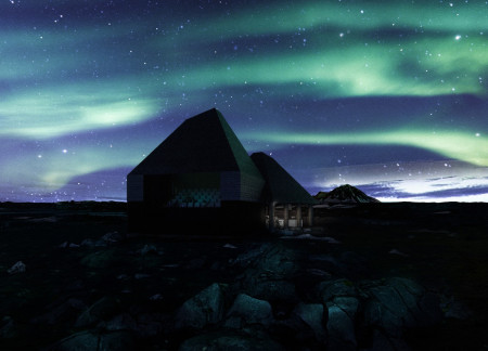 Basalt Cladding Framing Cultural Narratives in Icelandic Landscapes