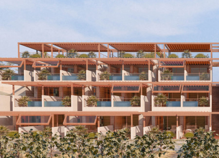 Bioclimatic Retreat with Rammed Earth Walls and a Musical Cloak