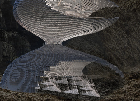 Modular Tetrahedron Bunkers for Community Safety in Karst Regions