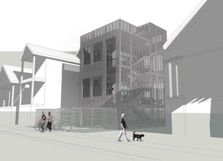 Elevated Living in New Orleans with Structural Insulated Panels and Outdoor Galleries