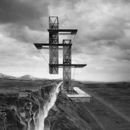 Tensegrity Towers with Recycled Steel Above a Volcanic Chasm