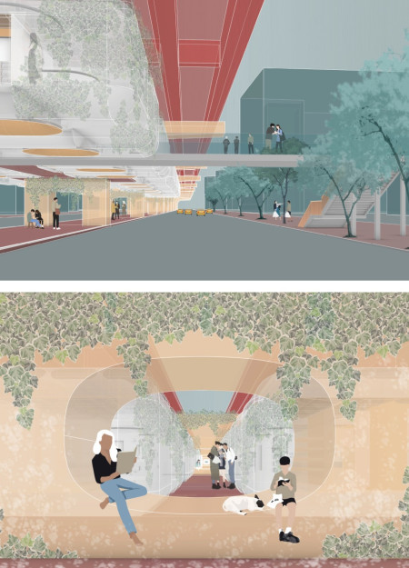 Inflatable Shell Micro Homes Reclaiming Urban Gray Spaces