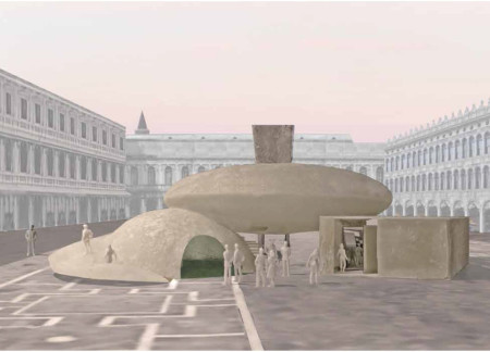 Reflective Spaces Created with Fiberglass and Natural Light for Introspective Experiences