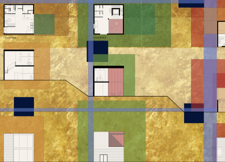 Mosaic Terraces with Phyto-Depurative Landscaping in an Artist Residence