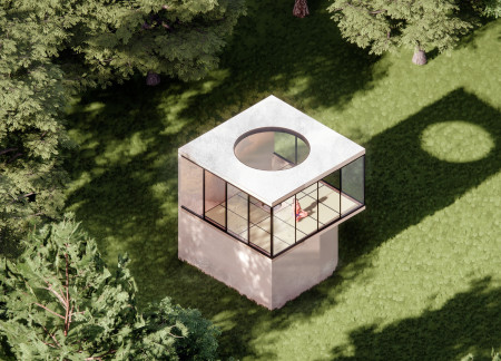 Charred Wooden Shingles and Cross-Laminated Timber Creating a Community Hub in Harmony with Nature