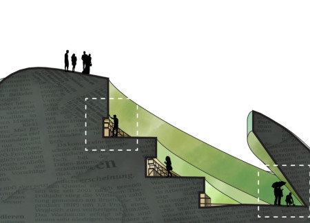 Terraced Columbarium Embracing Historical Landscapes