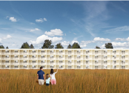 Flexible Living Spaces with Cross-Laminated Wood and Utility-Driven Design