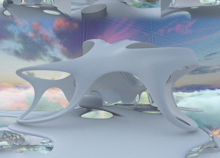 Curvilinear Structures Enhanced by High-Performance Polymer and Integrated Lighting for Community Interaction