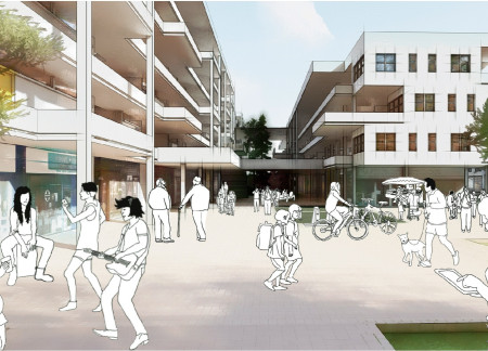 Timber Modules and Communal Spaces Enhancing Urban Living