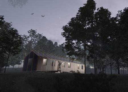 Modular SIP Cabins with Integrated Solar Solutions for Park Rangers