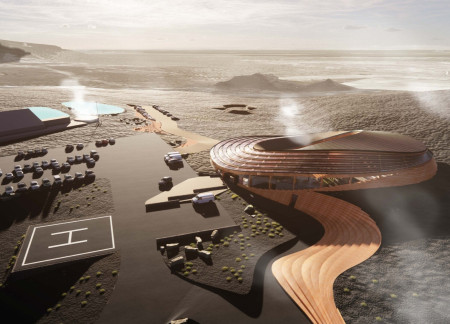 Geothermal Heating and Glulam Structure in a Circular Greenhouse Cuisine