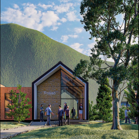 Harmonizing Nature with Modular Eco-Challets and a Wine Pavilion