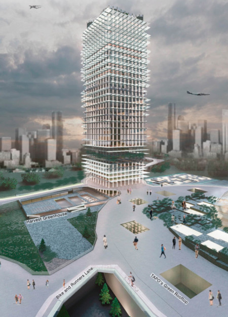 Harvest Greenhouse with Integrated Solar Systems for Urban Sustainability