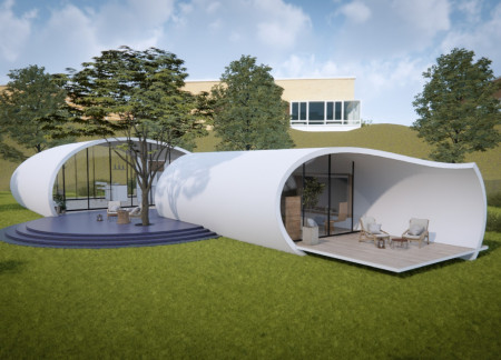 Natural Light Atrium Enhancing Community Living Through Thoughtful Spatial Design