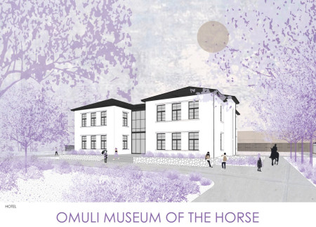 Secluded Sauna and Interactive Learning Spaces in a Rural Artist Village