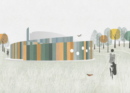 Natural Light and Wood Spirals Creating Community Engagement