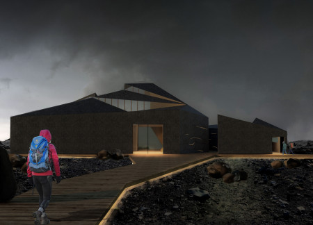 Tectonic Inspiration with Precast Concrete and Cross-Laminated Softwood Structure