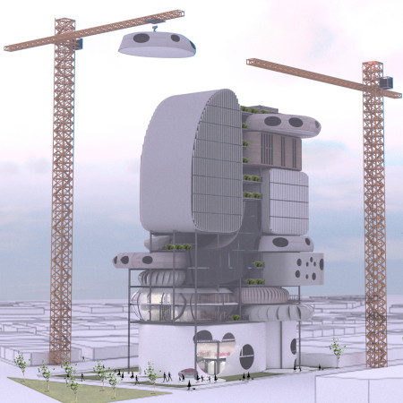 Reversible Steel Structures Featuring Community-Focused Spaces