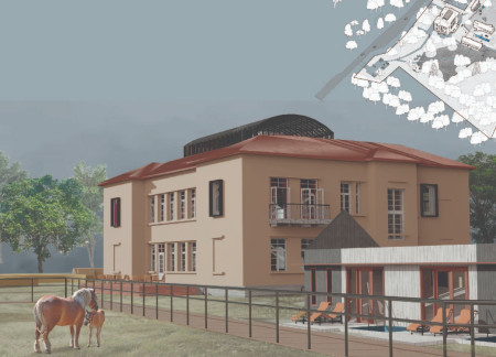 Glemping Houses Embracing Community Through Equestrian Heritage