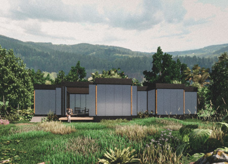 Guadua Framework Supporting Social Connections in Mountainous Colombia