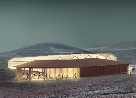 Cembrit Roof Tiles and Cross-Laminated Timber Create Sustainable Dining Experience