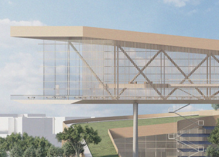 Vegetated Roof and Community Amenities Shaping Atlanta's Urban Workspace