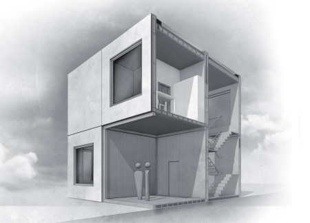 Thermal Insulation Framework in Compact Modular Housing