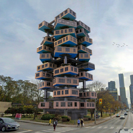 Timber Panels and Portable Units Enhancing Urban Living Flexibility