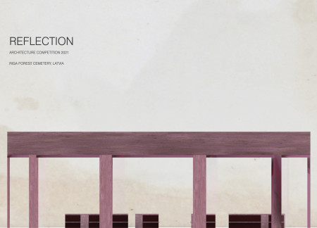 Water Mirror and Circular Form Create Contemplative Space with Stone and Concrete