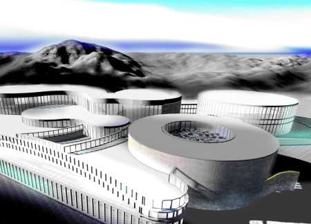 Experiencing Nature Through Ribbon Windows and Interactive Greenhouse Spaces