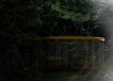 Trellis-Shaded Retreat with Local Matai Timber and Reflective Surfaces