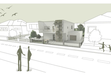 Textured Wood and Braille Features Enhance Accessibility in Residential Design