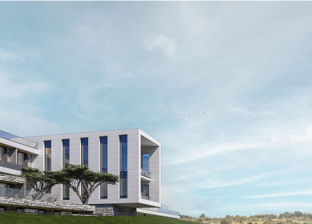 Natural Stone and Green Roofs Elevate Vineyard Hospitality Experience