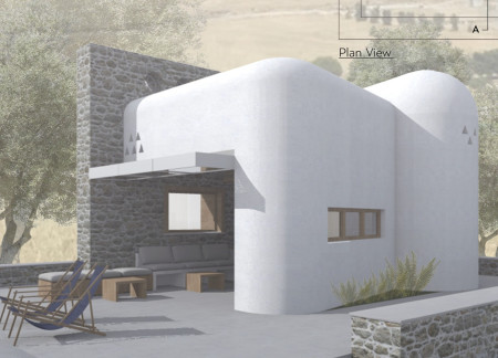 Wind-Driven Energy and Cob Construction in a Coastal Microhome