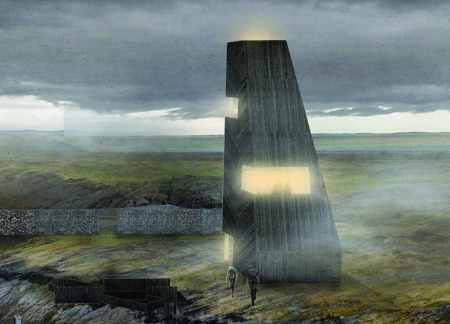 Charred Wooden Shingles and Cross-Laminated Timber Create a Versatile Community Hub