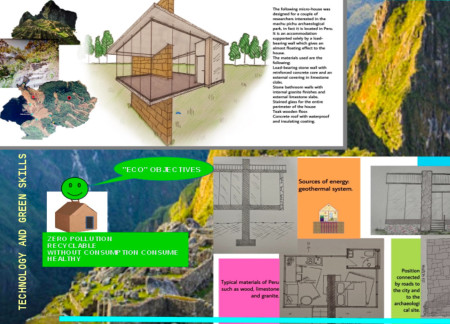 Stargazing Retreat with Limestone Walls and Teak Flooring