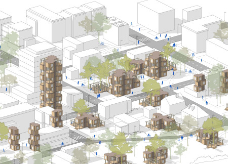 Cork Facade and Recycled Metal Create Adaptable Family Living