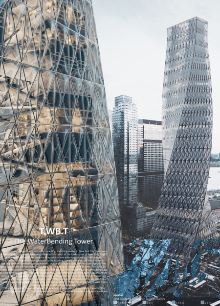 Dynamic Water Management in a Fragmented Urban Tower