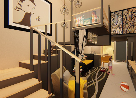 Vertical Living and Communal Space in Compact Urban Housing