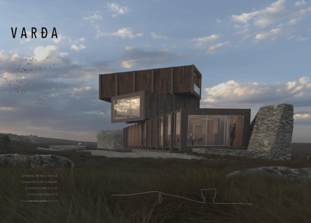 Stacked Volumes of Glacier Clay and Local Stone Create Sustainable Visitor Experience in Icelandic Landscape