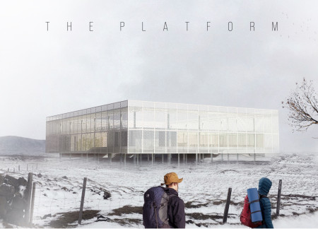 Perforated Steel Facade Embracing Natural Light in a Sustainable Dining Space