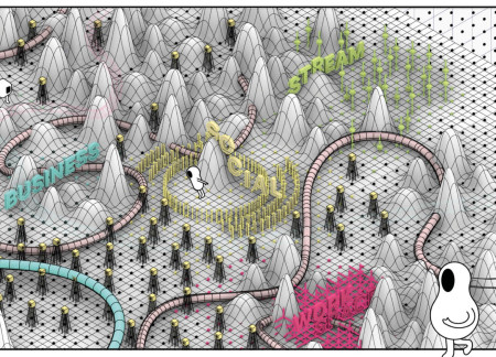 Fluid Community Habitat Designed for Self-Discovery