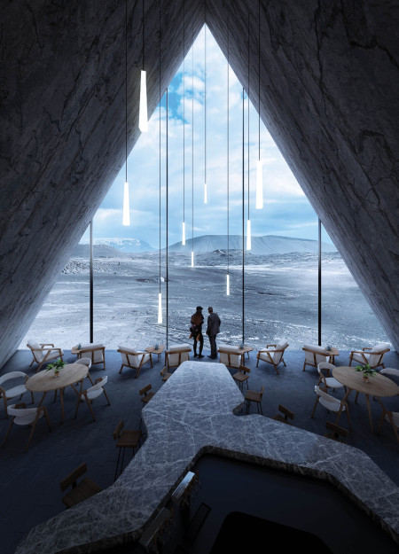 Framed Views of Hverfjall with a Farm-to-Table Experience